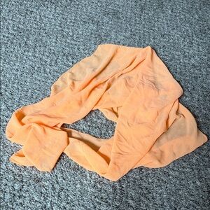 Orange swimsuit cover up